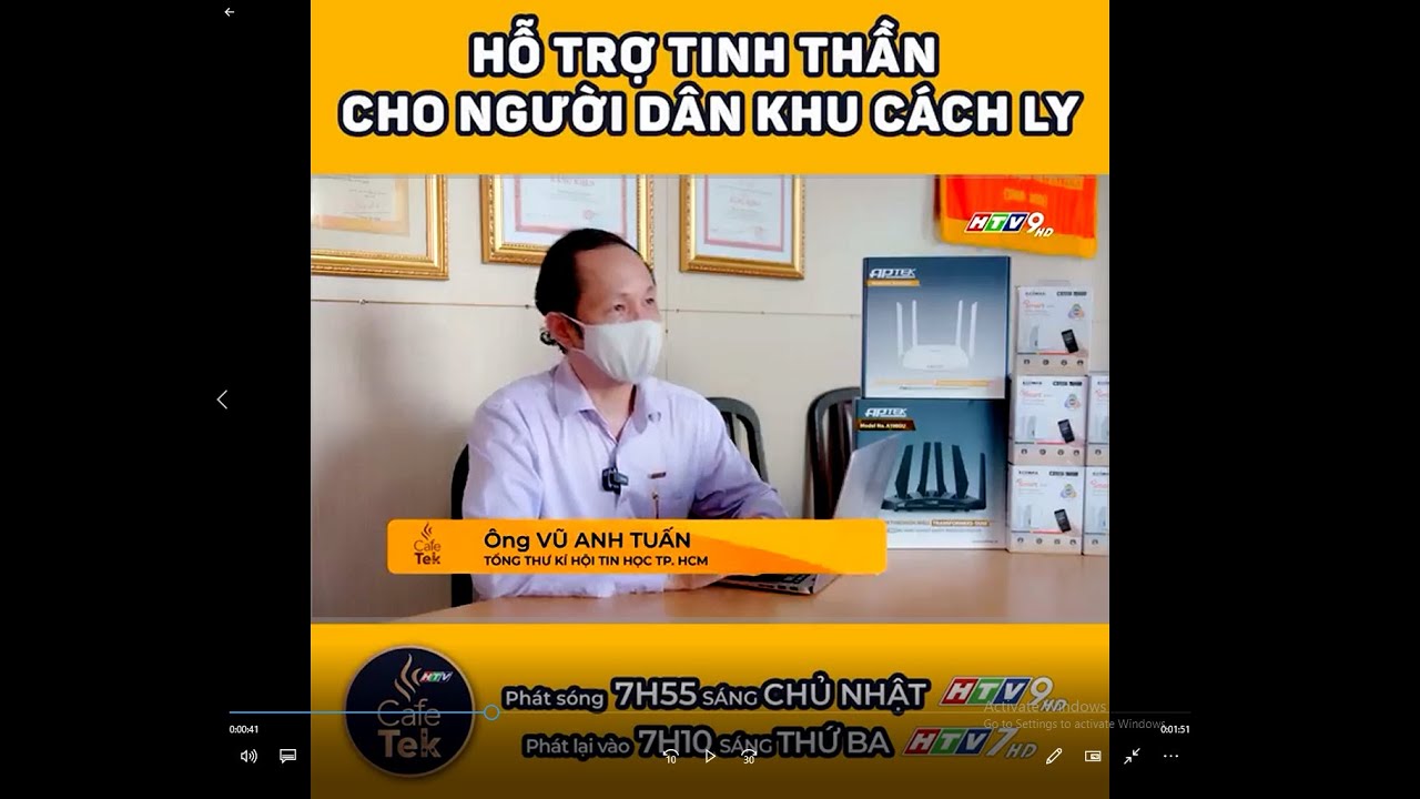 HCA hỗ trợ tinh thần cho người dân khu cách ly